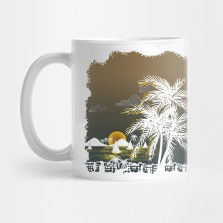 Palm Sunset Mug